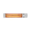 Quartz Heater EDM 07103 07103 White Grey 600-1200 W Baths
