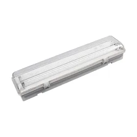 LED hermetiškas ekranas EDM Pilka 2x 18 W