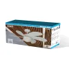Lubinis ventiliatorius su apšvietimu EDM 33985 Aral Balta 50 W