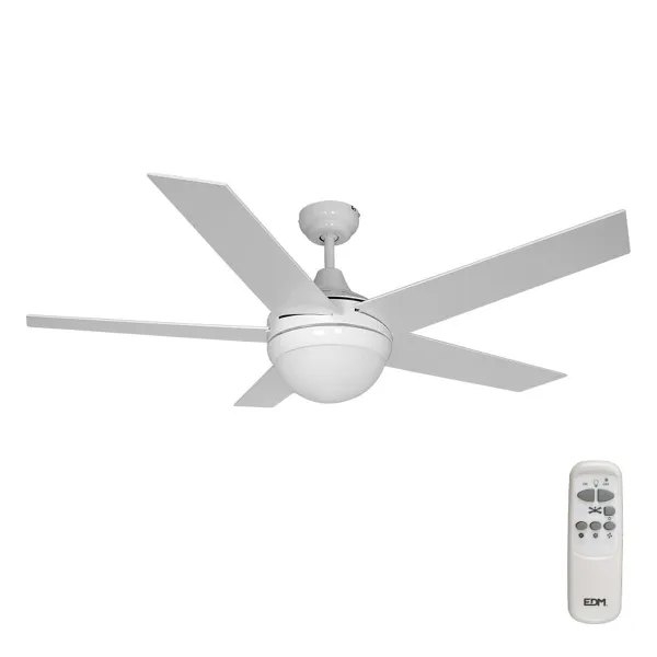 Потолочный вентилятор со светом EDM 33988 Adriatico Белый 60 W
