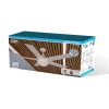 Lubinis ventiliatorius su apšvietimu EDM 33988 Adriatico Balta 60 W