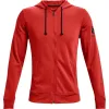 Meeste Spordijakk Under Armour Rival Terry Man Punane