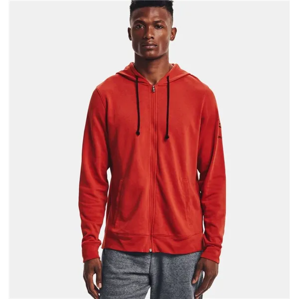 Meeste Spordijakk Under Armour Rival Terry Man Punane