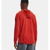 Meeste Spordijakk Under Armour Rival Terry Man Punane