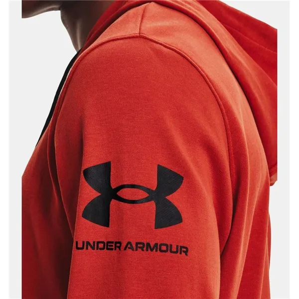 Meeste Spordijakk Under Armour Rival Terry Man Punane