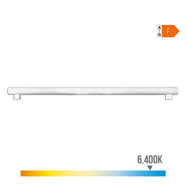 LED-putki EDM 98824 Linestra F 18 W 120 W 115 W S14S 1800 Lm 1450 Lm Ø 3 x 100 cm (6400 K)