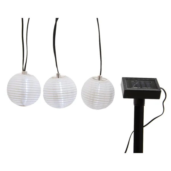 LED-valokranssi Lumineo Ulkopuoli Aurinkokenno Valkoinen (7,5 m)