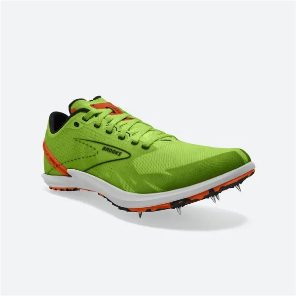 Meeste Jooksukingad Brooks Draft XC Roheline
