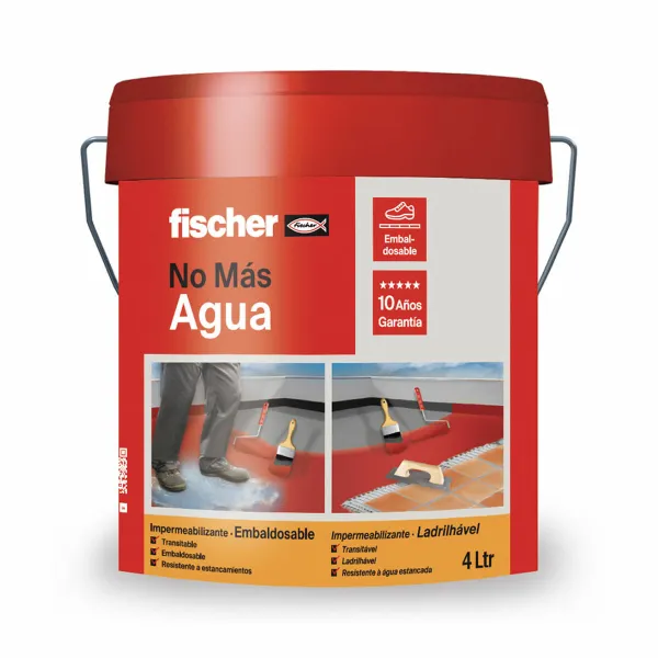 Hidroizoliacija Fischer Ms Degtas molis 4 L