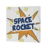 Canvas HappyFriday Mr Fox Space rocket  Multicolour 27 x 27 cm