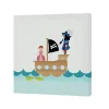 Canvas HappyFriday Mr Box Flying boy Multicolour 27 x 27 cm