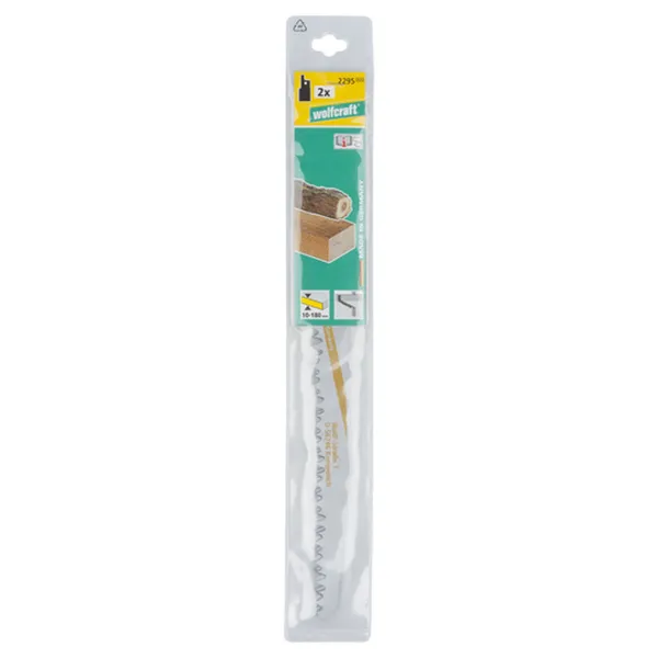 Pjūklo geležtė Wolfcraft 2295000 2 vnt. 230 mm