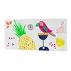 Canvas HappyFriday Moshi Moshi Pretty parrots Multicolour 27 x 54 cm