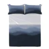 Top sheet HappyFriday Blanc Nightfall Multicolour 240 x 270 cm