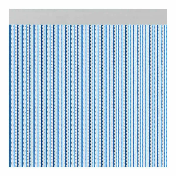 Curtain Acudam Brescia Doors Blue Exterior PVC Aluminium 90 x 210 cm