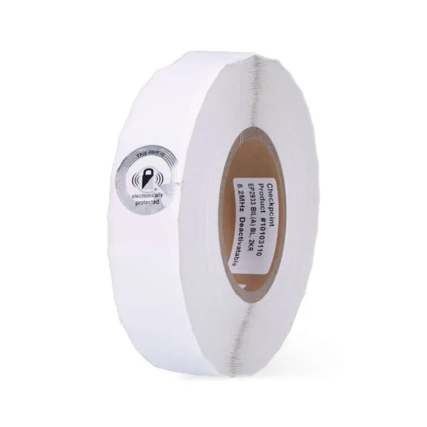 NFC išmaniosios etiketės Checkpoint 10103110 Tamper 2933 Anti-praslydimo 2000 vnt. Ø 3,3 cm