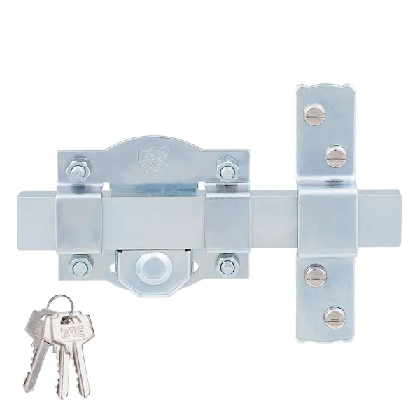 Apsauginė spyna Fac 50-r/80 Plienas 50 mm Cinkuotas