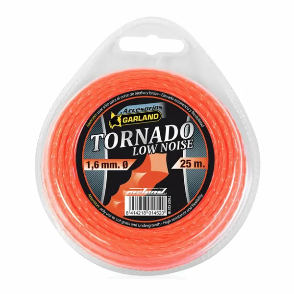 Leikkurin lanka Garland Tornado X 71021X2516 25 m 1,6 mm Alhainen äänentaso