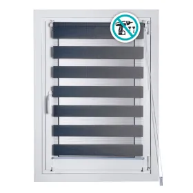 Roletai Stor Planet Clip&Fix Night&Day Sidabras 120 x 180 cm