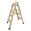 4-askelmaiset taitettavat tikkaat Plabell Puu 114 x 31/48 cm