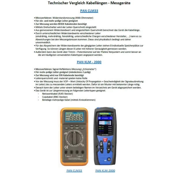 Įtampos ir nuolaties testeris Pancontrol