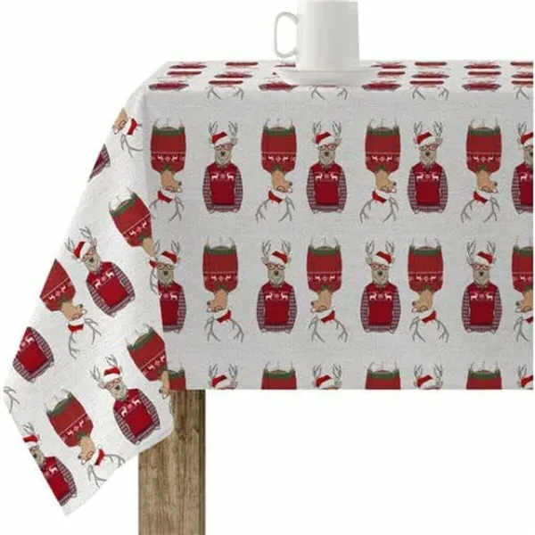 Stain-proof tablecloth Belum Merry Christmas 15 Multicolour 250 x 150 cm