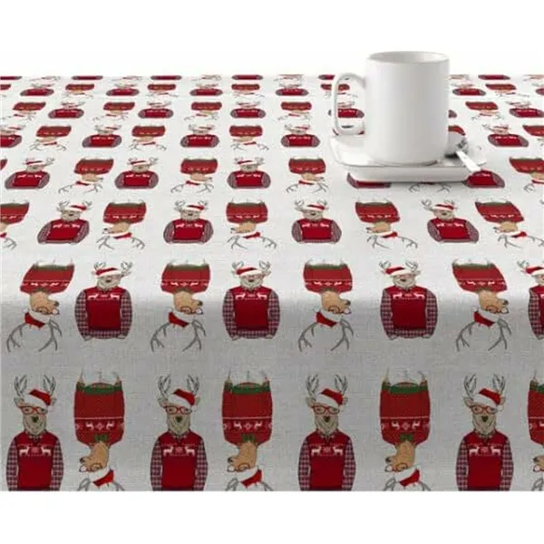 Stain-proof tablecloth Belum Merry Christmas 15 Multicolour 250 x 150 cm