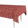 Galdauts rullī Exma Vaska drāna Sarkans Ziemassvētki 140 cm x 25 m