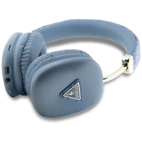 Guess 4G Triangle Logo - Wireless Over-Ear Headphones Bluetooth V5.3 (blue)