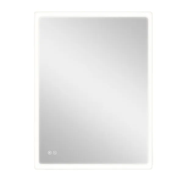 Sienas spogulis EDM 32435 20 W 80 x 60 cm Taisnstūra LED Licht