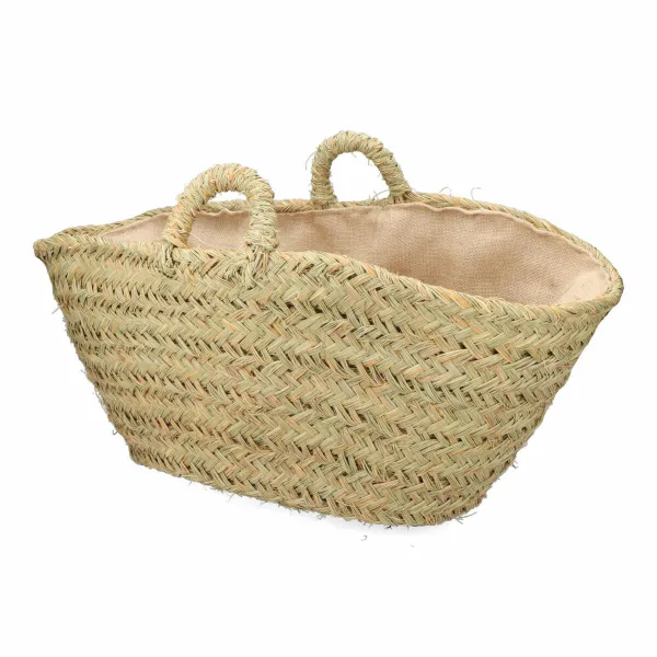 Malkas grozs EDM Esparto zāle 60 x 35 x 45 cm 60 x 45 x 35 cm Ovāls
