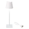 LED Table Lamp Lumineo 894378 White Metal 37 cm Rechargeable
