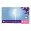 LED stalinė lempa Lumineo 894378 Balta Metalinis 37 cm Įkraunamas