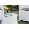 Набор стол и 2 кресла IPAE Progarden Luna sluc06bg Белый сад (3 Предметы)