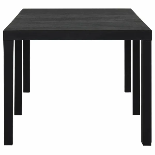 Обеденный стол IPAE Progarden Indo ind012an Выдвижной Антрацитный 220 x 90 x 72 cm