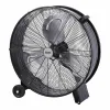 Floor Fan EDM 33525 Black 180 W Ø 60 cm industrial