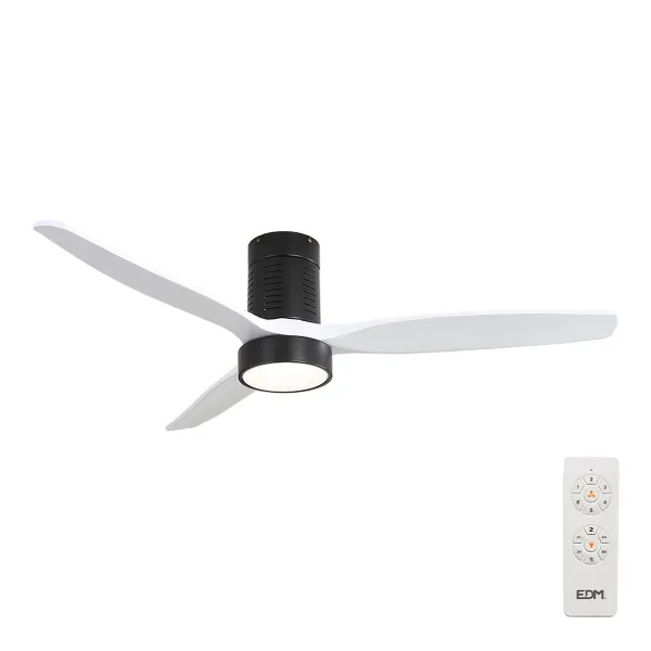 Plafondventilator met licht EDM 33825 Kara 30 W 2190 Lm