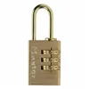 Combination padlock Master Lock Brass 3 digits