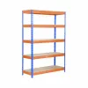 Lentyna Simon Rack Bricoforte 1206-5 5 Lentynos 1500 kg 200 x 120 x 60 cm
