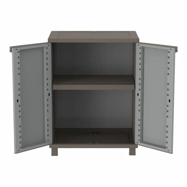 Slotas skapis Terry Jrattan 370 Pelēks Sveķi 68 x 37,5 x 91,5 cm 1 Planken