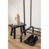 Skrybėlių stovas Newlux Hangy Duo 30 Juoda Metalinis 115 x 50 x 150 cm