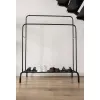 Skrybėlių stovas Newlux Hangy Duo 30 Juoda Metalinis 115 x 50 x 150 cm