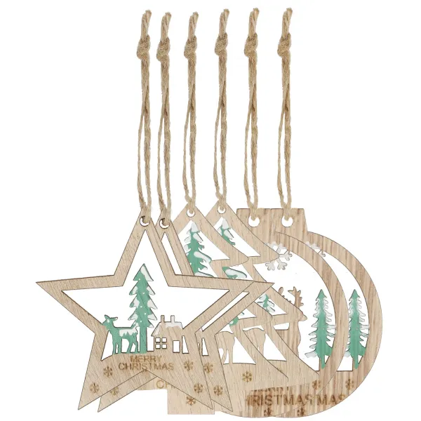Christmas Tree Decoration Springos CA1091, 21 x 8 x 1 cm
