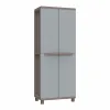 Harjakaappi Terry Jrattan 369 Harmaa 68 x 37,5 x 170 cm Muovinen 3 Hyllyt