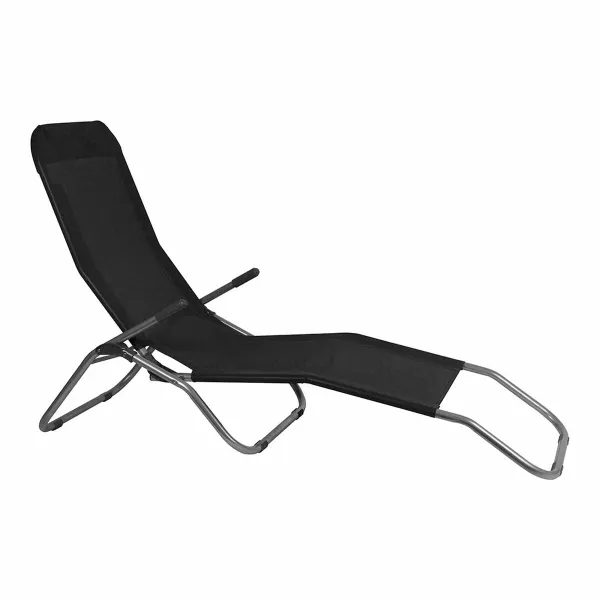Pludmales saules gulta Lifetime Melns 187 x 60 x 93 cm