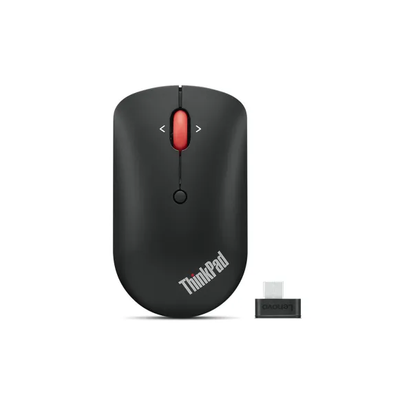 Bezvadu Pele Lenovo 400 Melns 2400 dpi