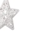 Ziemassvētku dekors Springos CA0038, zvaigznes 8x8cm 2gab.
