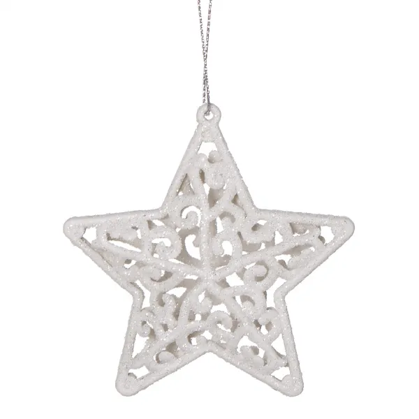 Joulukoriste Springos CA0038, tähdet 8x8 cm, 2 kpl.