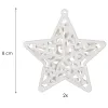 Joulukoriste Springos CA0038, tähdet 8x8 cm, 2 kpl.