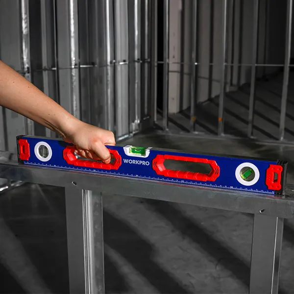 Alkoholio matuoklis Workpro Aliuminis 60 cm Magnetinis